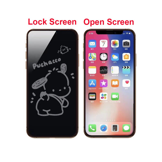 Puchacco Privacy Tempered Glass Screen Protector