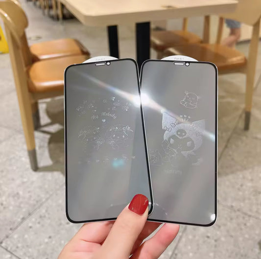 Cinnamoroll Privacy Tempered Glass Screen Protector