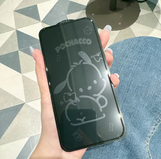 Puchacco Privacy Tempered Glass Screen Protector