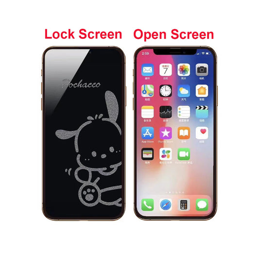 Puchacco Privacy Tempered Glass Screen Protector