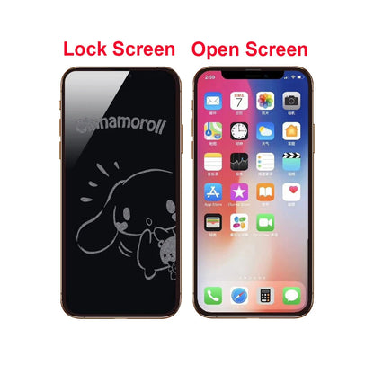 Cinnamoroll Privacy Tempered Glass Screen Protector