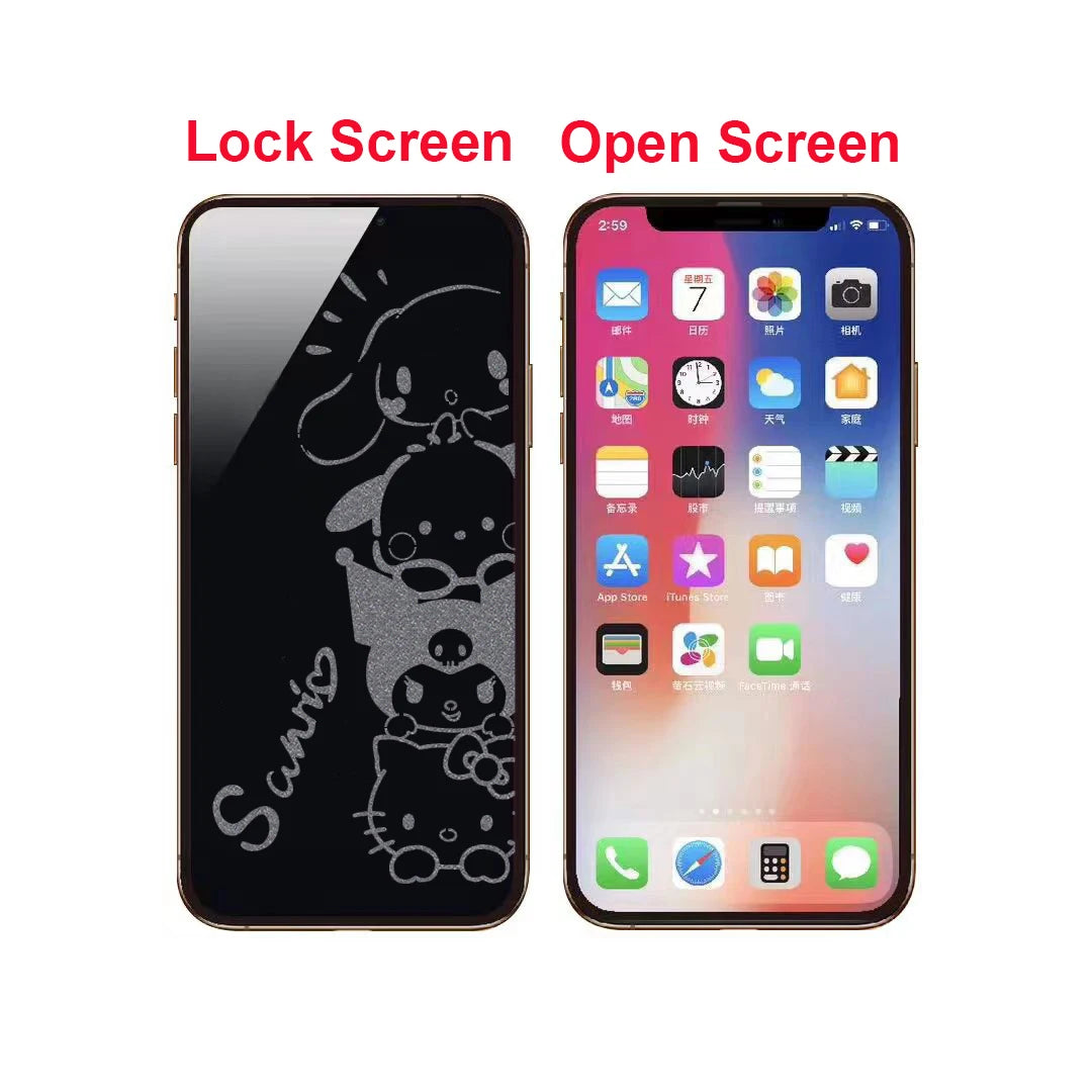 Sanrio Privacy Tempered Glass Screen Protector
